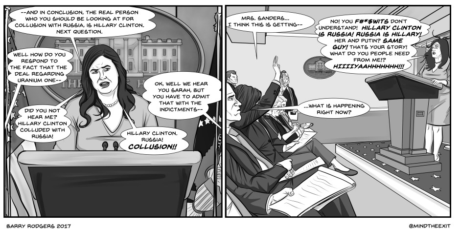 Sarah Sanders who to blame1